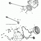 RZR TURBO 4 Engine, stator and flywheel - z20n4e92al  /  ar  /  bl  ...