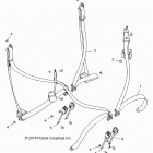 RZR TURBO 4 (Z20N4E92AL/AR/BL/BR) Body, seat belt mounting - z20n4e92al  /  ar  /  bl  /  ...