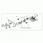 RZR TURBO 4 (Z20N4E92AL/AR/BL/BR) Brakes, front caliper - z20n4e92al  /  ar  /  bl  /  br ...
