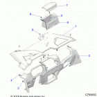 RZR TURBO 4 (Z20N4E92AL/AR/BL/BR/F92AL/AR) Body, dash - z20n4e92al  /  ar  /  bl  /  br  /  f92al  ...