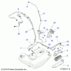 RZR TURBO 4 (Z20N4E92AL/AR/BL/BR/F92AL/AR) Body, fuel lines, evap - z20n4e92bl  /  br (c700317-4)