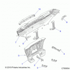 RZR TURBO 4 (Z20N4E92AL/AR/BL/BR/F92AL/AR) Body, rear bumper - z20n4e92al  /  ar  /  bl  /  br  /  ...