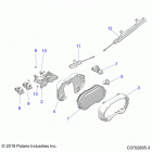 RZR TURBO PRO XP (Z21RAC92AL/BL/D92AM/BM/E92AS/BS) Electrical, dash instruments and controls - z21rac92al  ...