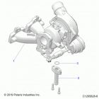 RZR TURBO PRO XP LT Engine, turbo charger - z20rab92lr  /  d92lc  /  e92lt (...
