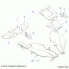 RZR TURBO PRO XP LT (Z20RAB92LR/D92LC/E92LT) Body, hood - z20rab92lr  /  d92lc  /  e92lt (c0703770-8)