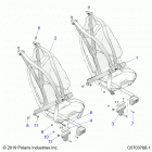 RZR TURBO PRO XP LT (Z20RAB92LR/D92LC/E92LT) Body, seat belt mounting - z20rab92lr  /  d92lc (c070376...