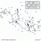 RZR TURBO PRO XP LT (Z20RAB92LR/D92LC/E92LT) Electrical, wire harness, chassis - z20rab92lr  /  e92lt...