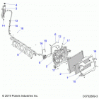 RZR TURBO PRO XP LT (Z20RAB92LR/D92LC/E92LT) Engine, cooling, radiator - z20rab92lr  /  d92lc  /  e92...