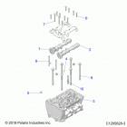 RZR TURBO PRO XP LT (Z20RAB92LR/D92LC/E92LT) Engine, cylinder head - z20rab92lr  /  d92lc  /  e92lt (...