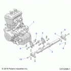 RZR TURBO PRO XP LT (Z20RAB92LR/D92LC/E92LT) Engine, mounting - z20rab92lr  /  d92lc  /  e92lt (c0702...