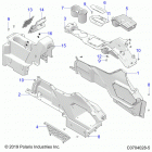 RZR TURBO PRO XP4 (Z20R4B92AC/BC/AR/BR/D92AC/BC/AR/BR/CAC/AR/BC/BR/EAH/AT/BH/BT) Body, center console - z20r4b92ac  /  bc  /  ar  /  br  ...