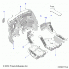 RZR TURBO PRO XP4 (Z20R4B92AC/BC/AR/BR/D92AC/BC/AR/BR/CAC/AR/BC/BR/EAH/AT/BH/BT) Body, floor panels, front - z20r4b92ac  /  bc  /  ar  / ...