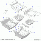 RZR TURBO PRO XP4 (Z20R4B92AC/BC/AR/BR/D92AC/BC/AR/BR/CAC/AR/BC/BR/EAH/AT/BH/BT) Body, floor panels, rear - z20r4b92ac  /  bc  /  ar  /  ...