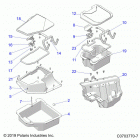 RZR TURBO PRO XP4 (Z20R4B92AC/BC/AR/BR/D92AC/BC/AR/BR/CAC/AR/BC/BR/EAH/AT/BH/BT) Body, front storage - z20r4b92ac  /  bc  /  ar  /  br  /...