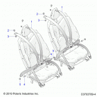 RZR TURBO PRO XP4 (Z20R4B92AC/BC/AR/BR/D92AC/BC/AR/BR/CAC/AR/BC/BR/EAH/AT/BH/BT) Body, seat belt mounting, rear - z20r4b92ac  /  bc  /  a...