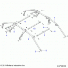 RZR TURBO PRO XP4 (Z20R4B92AC/BC/AR/BR/D92AC/BC/AR/BR/CAC/AR/BC/BR/EAH/AT/BH/BT) Chassis, cab frame - z20r4b92ac  /  bc  /  ar  /  br  / ...
