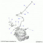 RZR TURBO PRO XP4 (Z20R4B92AC/BC/AR/BR/D92AC/BC/AR/BR/CAC/AR/BC/BR/EAH/AT/BH/BT) Drive train, main gearcase mounting - z20r4b92ac  /  bc ...