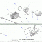 RZR TURBO PRO XP4 (Z20R4B92AC/BC/AR/BR/D92AC/BC/AR/BR/CAC/AR/BC/BR/EAH/AT/BH/BT) Engine, dipstick and oil filter - z20r4b92ac  /  bc  /  ...