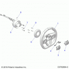 RZR TURBO PRO XP4 (Z20R4B92AC/BC/AR/BR/D92AC/BC/AR/BR/CAC/AR/BC/BR/EAH/AT/BH/BT) Steering, wheel, 2 button - z20r4d92ac  /  bc  /  ar  / ...