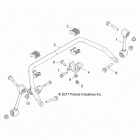 RZR XP Suspension, front stabilizer bar- z20nae99fc  /  e99nc  ...