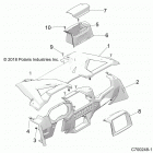 RZR XP 1000 (Z20NAE99AC/AL/AN/BC/BL/BN/M99AL/R99AZ/BZ/K99AF/AK/BF/BK) Body, dash - z20nae99ac  /  al  /  an  /  bc  /  bl  /  ...