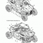 RZR XP 1000 (Z20NAE99AC/AL/AN/BC/BL/BN/M99AL/R99AZ/BZ/K99AF/AK/BF/BK) Body, decals - z20nae99ac  /  al  /  an  /  bc  /  bl  /...