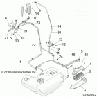 RZR XP 1000 (Z20NAE99AC/AL/AN/BC/BL/BN/M99AL/R99AZ/BZ/K99AF/AK/BF/BK) Body, fuel lines, evap - z20nae99bc  /  bl  /  bn  /  k9...