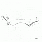 RZR XP 1000 (Z20NAE99AC/AL/AN/BC/BL/BN/M99AL/R99AZ/BZ/K99AF/AK/BF/BK) Drive train, gear selector - z20nae99ac  /  al  /  an  /...