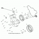 RZR XP 1000 (Z20NAE99AC/AL/AN/BC/BL/BN/M99AL/R99AZ/BZ/K99AF/AK/BF/BK) Engine, stator and flywheel - z20nae99ac  /  al  /  an  ...