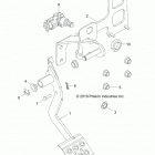 RZR XP 1000 TRACTOR/EU/ZUG (Z20NAE99FC/E99NC/S99CC/S99FC) Brakes, pedal, tractor - z20nas99cc (702716)