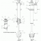 RZR XP 4 1000 (Z20N4E99AC/AL/AN/BC/BL/BN/M99AL/K99AF/AK/BF/BK) Suspension, front shock internals - z20n4m99al (702425)