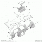 RZR XP 4 1000 POLAND (Z20N4E99NC) Body, dash - z20n4e99nc (c700248-12)