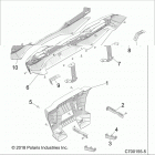 RZR XP 4 TURBO S (Z20P4L92AG/AP/BG/BP/LG) Body, rear bumper - z20p4l92ag  /  ap  /  bg  /  bp  /  ...