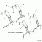 RZR XP 4 TURBO S (Z20P4L92AG/AP/BG/BP/LG) Body, seat belt mounting - z20p4l92ag  /  ap  /  bg  /  ...