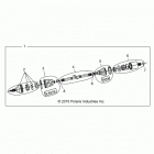 RZR XP 4 TURBO S (Z20P4L92AG/AP/BG/BP/LG) Drive train, half shaft, front - z20p4l92ag  /  ap  /  b...