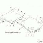 RZR XP 4 TURBO S (Z20P4L92AG/AP/BG/BP/LG/G92AG/AP/LG) Body, roof - z20p4l92ag  /  ap  /  bg  /  bp  /  lg  /  ...