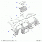 RZR XP 4 TURBO S VELOCITY (Z20P4E92AC/BC/F92AC) Body, dash and glovebox - z20p4e92ac  /  bc  /  f92ac (c...
