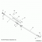 RZR XP 4 TURBO S VELOCITY (Z20P4E92AC/BC/F92AC) Drive train, front prop shaft - z20p4e92ac  /  bc  /  f9...