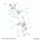 RZR XP TURBO Steering, steering asm. - z20nae92al  /  ar  /  bl  /  b...