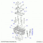 RZR XP TURBO (Z20NAE92AL/AR/BL/BR/FAL/AR) Engine, cylinder head and valves - z20nae92al  /  ar  / ...