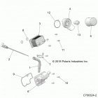 RZR XP TURBO (Z20NAE92AL/AR/BL/BR/FAL/AR) Engine, dipstick and oil filter - z20nae92al  /  ar  /  ...