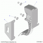 RZR XP TURBO (Z20NAE92AL/AR/BL/BR/FAL/AR) Engine, throttle pedal - z20nae92al  /  ar  /  bl  /  br...