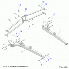 RZR XP TURBO (Z20NAE92AL/AR/BL/BR/FAL/AR) Suspension, rear control arms - z20nae92al  /  ar  /  bl...