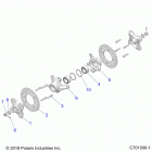 RZR XP TURBO 3PC Suspension, front carrier and hub - z20nae92kl (c701006-...