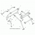 RZR XP TURBO EGI (Z20NAE92KL) Chassis, cab frame - z20nae92kl (700441)