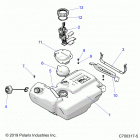 RZR XP TURBO S Body, fuel tank - z20pal92ag  /  ap  /  bg  /  bp  /  lg...