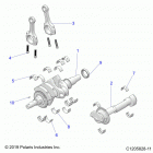 RZR XP TURBO S Engine, crankshaft and bearings - z20pal92ag  /  ap  /  ...