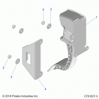 RZR XP TURBO S Engine, throttle pedal -  z20pal92ag  /  ap  /  bg  /  b...
