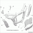 RZR XP TURBO S (Z20PAL92AG/AP/BG/BP/LG) Body, front bumper - z20pal92ag  /  ap  /  bg  /  bp  / ...