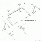 RZR XP TURBO S (Z20PAL92AG/AP/BG/BP/LG) Suspension, front stabilizer bar - z20pal92ag  /  ap  / ...